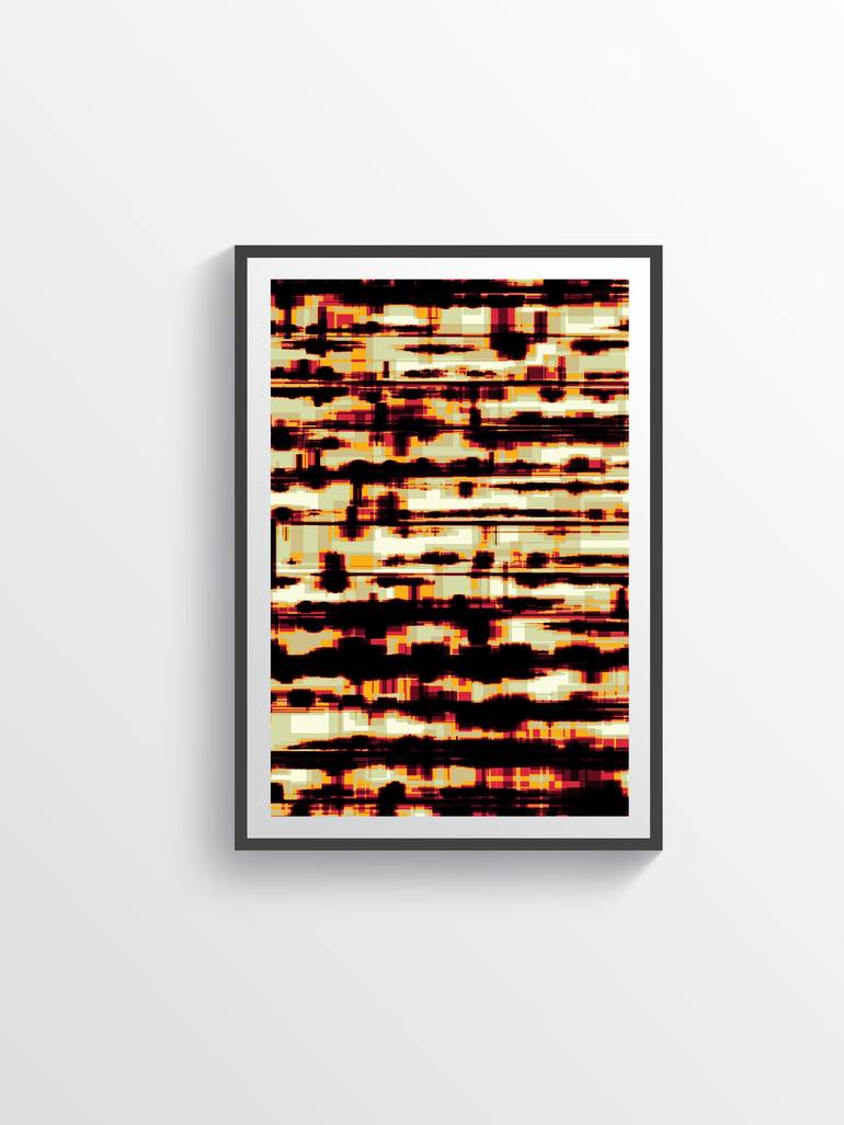 Original Abstract Digital by Peter Strnad