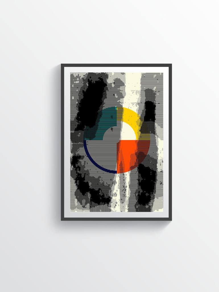 Original Modern Abstract Digital by Peter Strnad