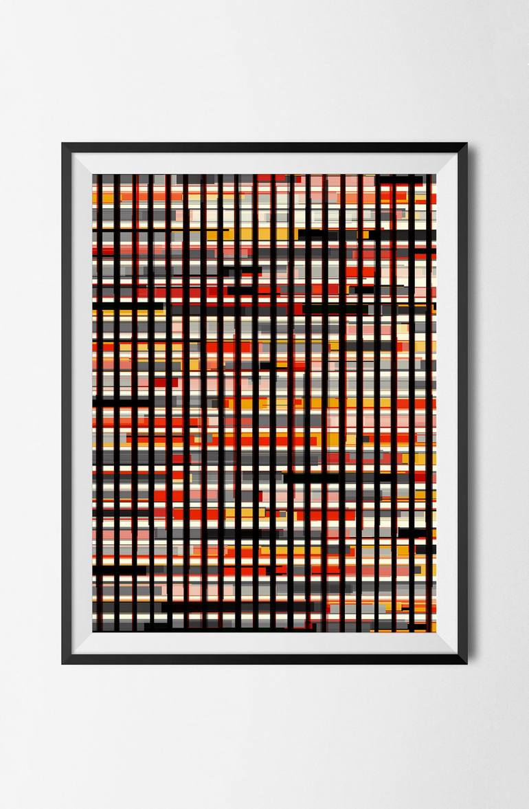 Original Modern Abstract Digital by Peter Strnad