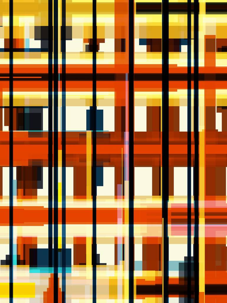 Original Abstract Digital by Peter Strnad