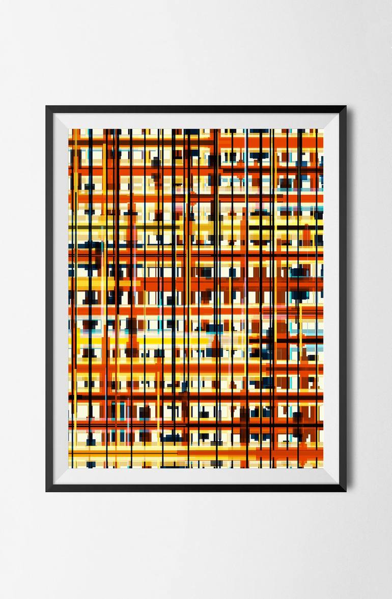 Original Modern Abstract Digital by Peter Strnad