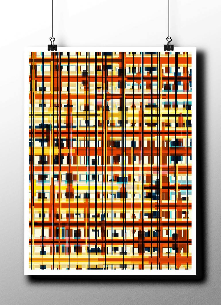 Original Abstract Digital by Peter Strnad