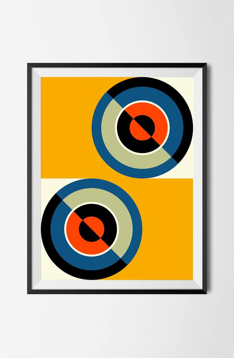 Original Minimalism Abstract Digital by Peter Strnad