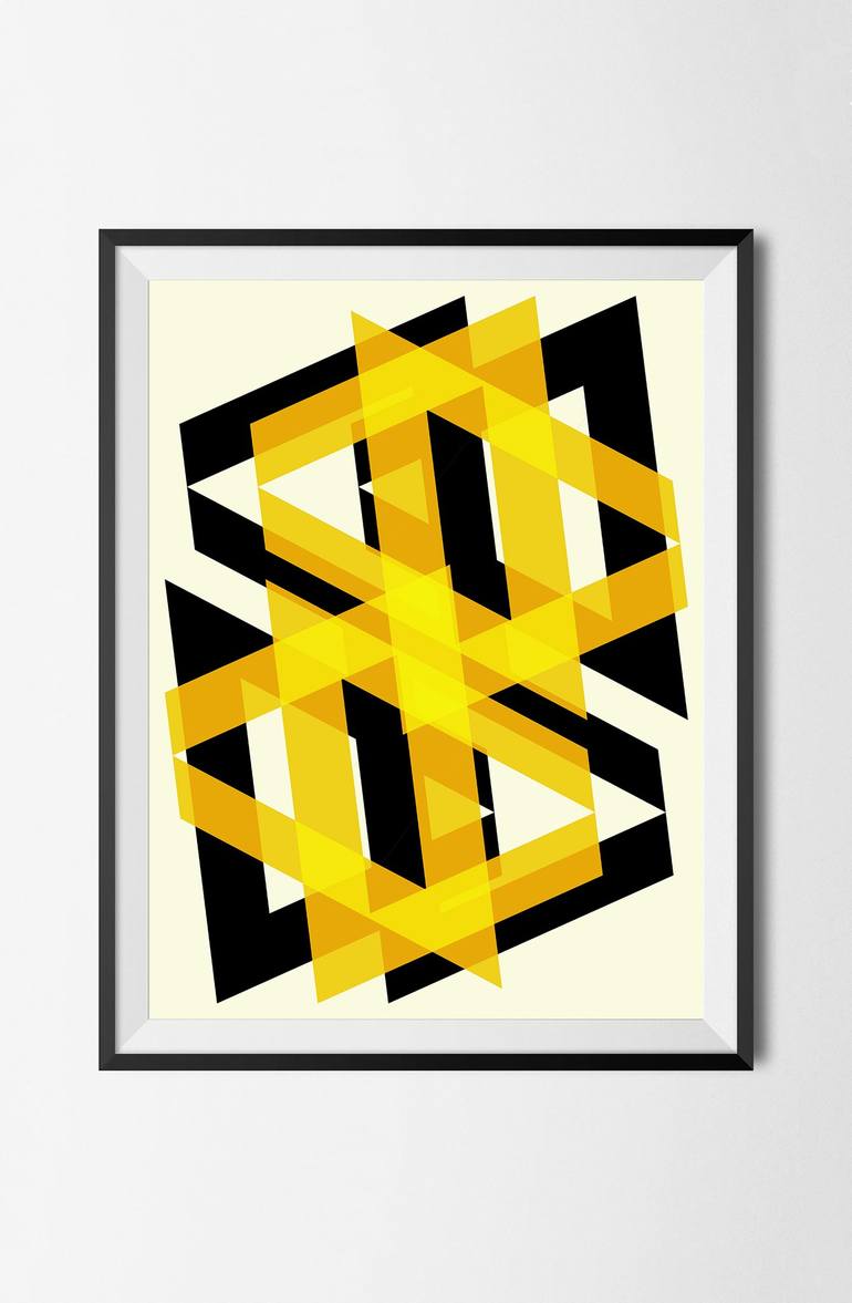 Original Modern Abstract Digital by Peter Strnad