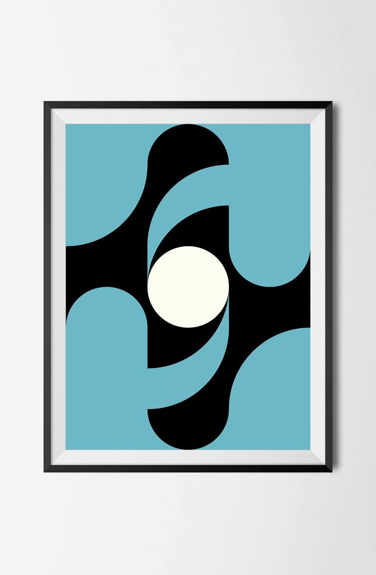 Original Minimalism Abstract Digital by Peter Strnad