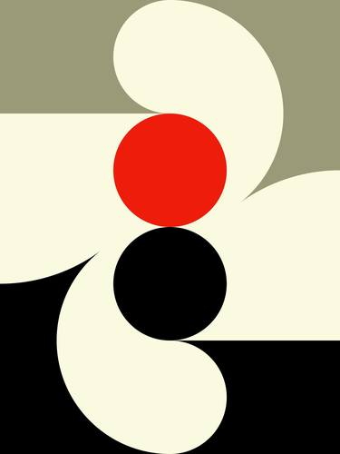 Original Minimalism Abstract Digital by Peter Strnad