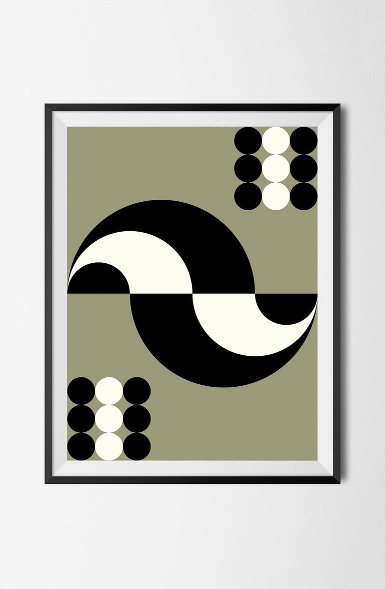 Original Minimalism Abstract Digital by Peter Strnad