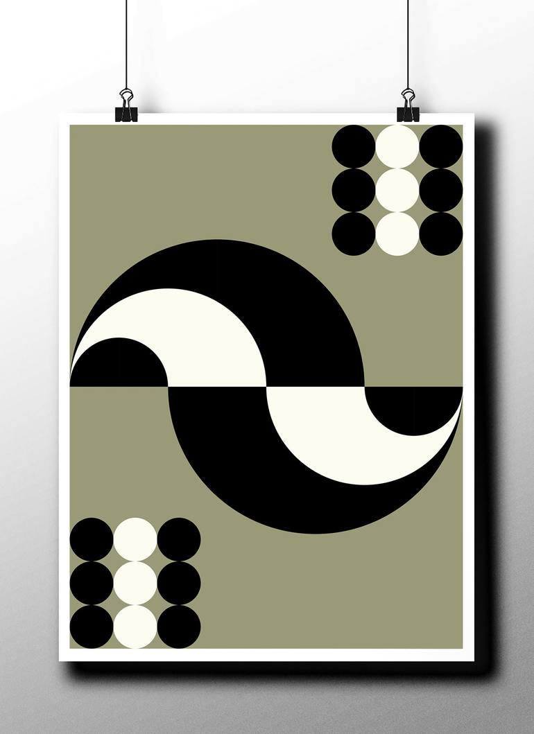 Original Minimalism Abstract Digital by Peter Strnad