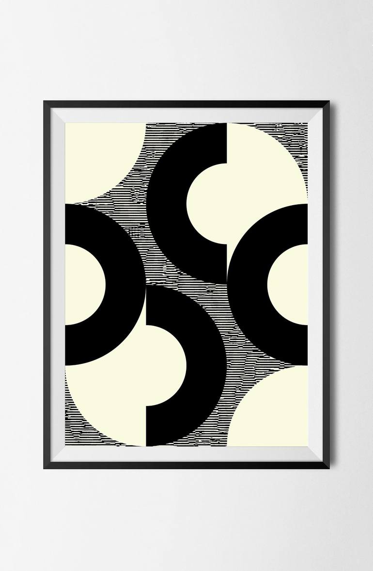 Original Minimalism Abstract Digital by Peter Strnad