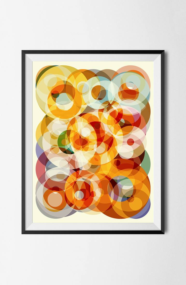 Original Modern Abstract Digital by Peter Strnad