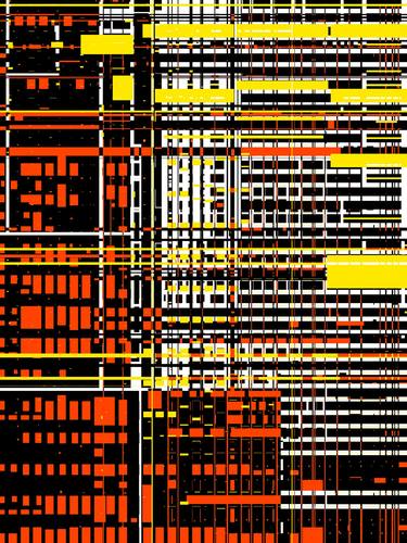 Original Modern Abstract Digital by Peter Strnad