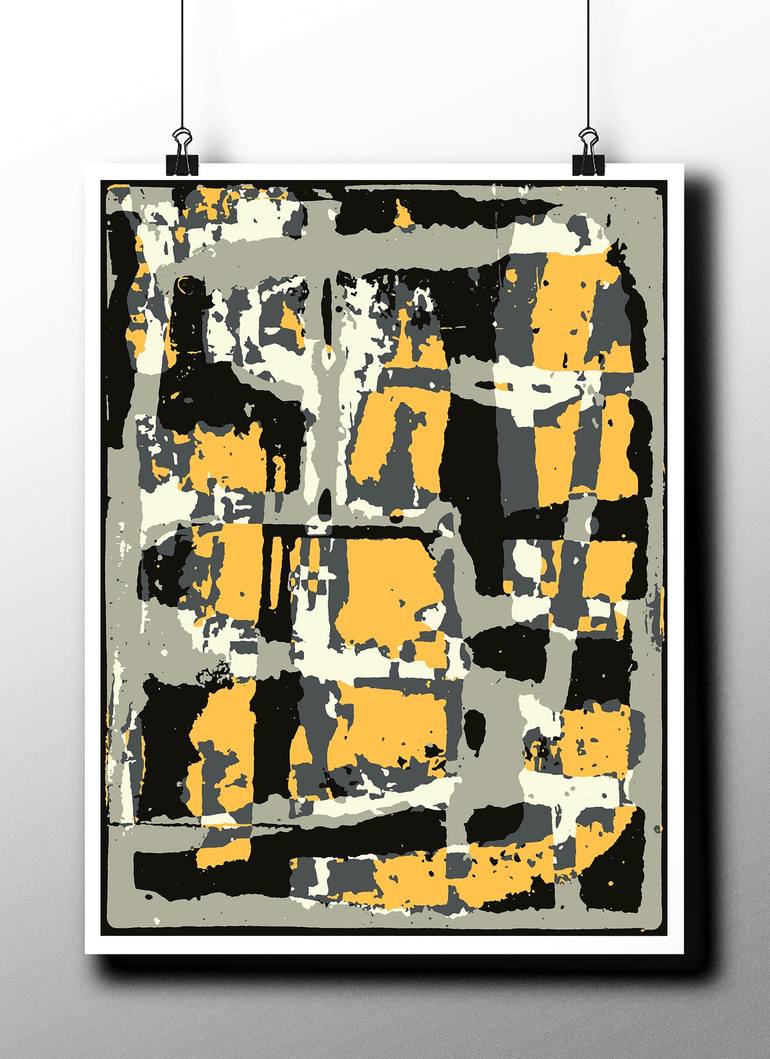 Original Abstract Expressionism Abstract Digital by Peter Strnad