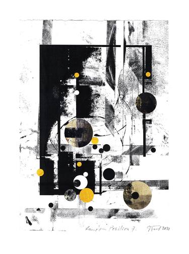 Original Abstract Collage by Peter Strnad