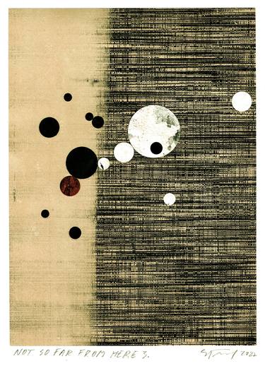 Original Modern Abstract Collage by Peter Strnad