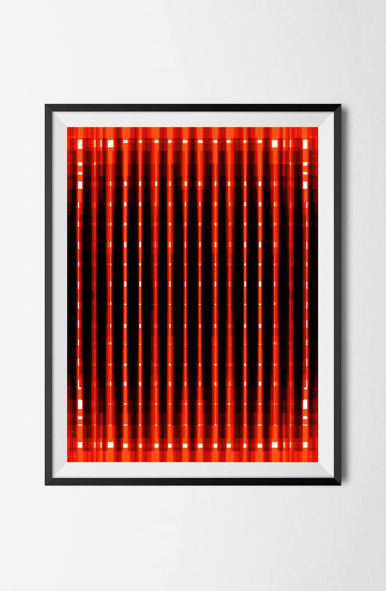 Original Minimalism Abstract Digital by Peter Strnad