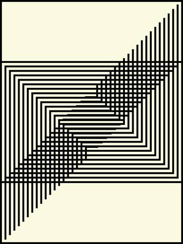 Original Minimalism Abstract Digital by Peter Strnad