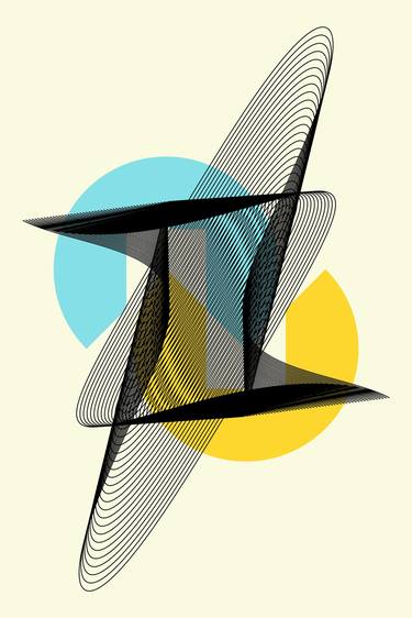 Print of Modern Abstract Digital by Peter Strnad