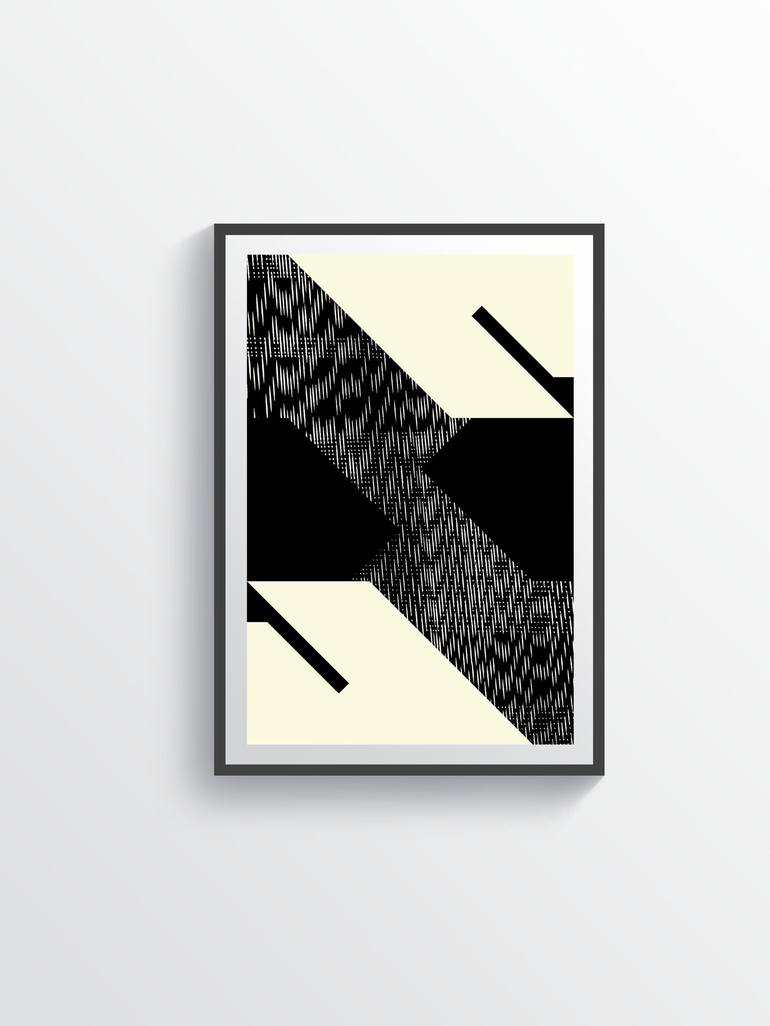 Original Minimalism Abstract Digital by Peter Strnad