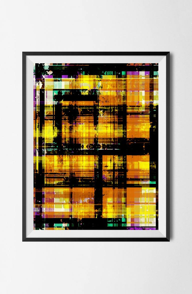 Original Abstract Digital by Peter Strnad