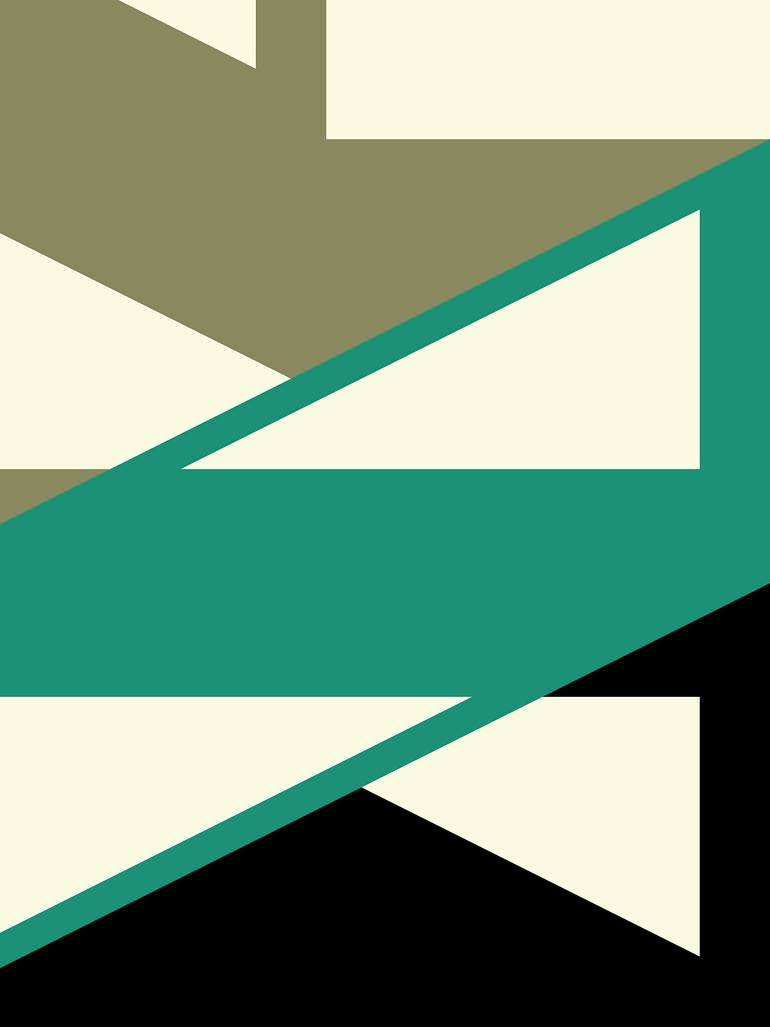 Original Modern Abstract Digital by Peter Strnad