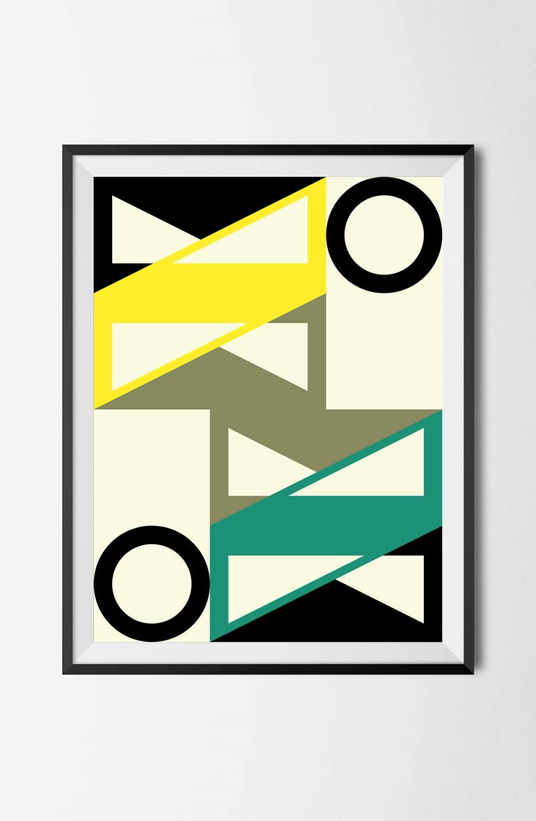 Original Modern Abstract Digital by Peter Strnad