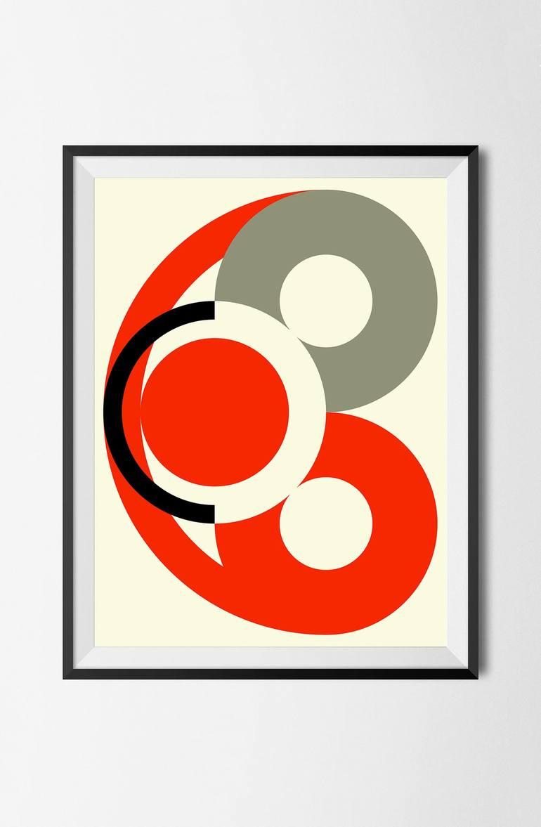 Original Minimalism Abstract Digital by Peter Strnad