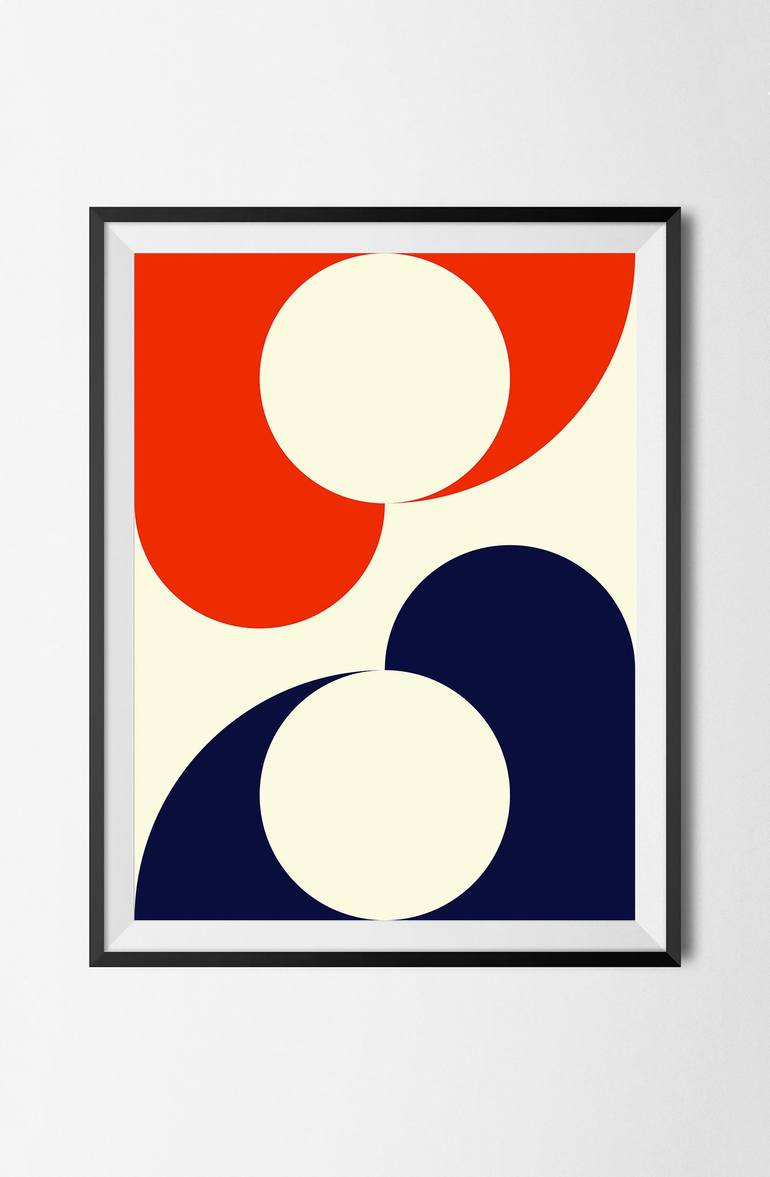 Original Minimalism Abstract Digital by Peter Strnad