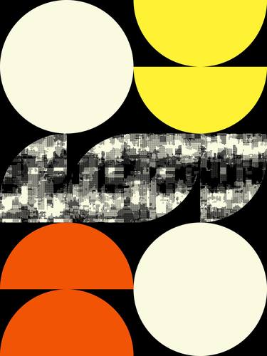 Print of Modern Abstract Digital by Peter Strnad
