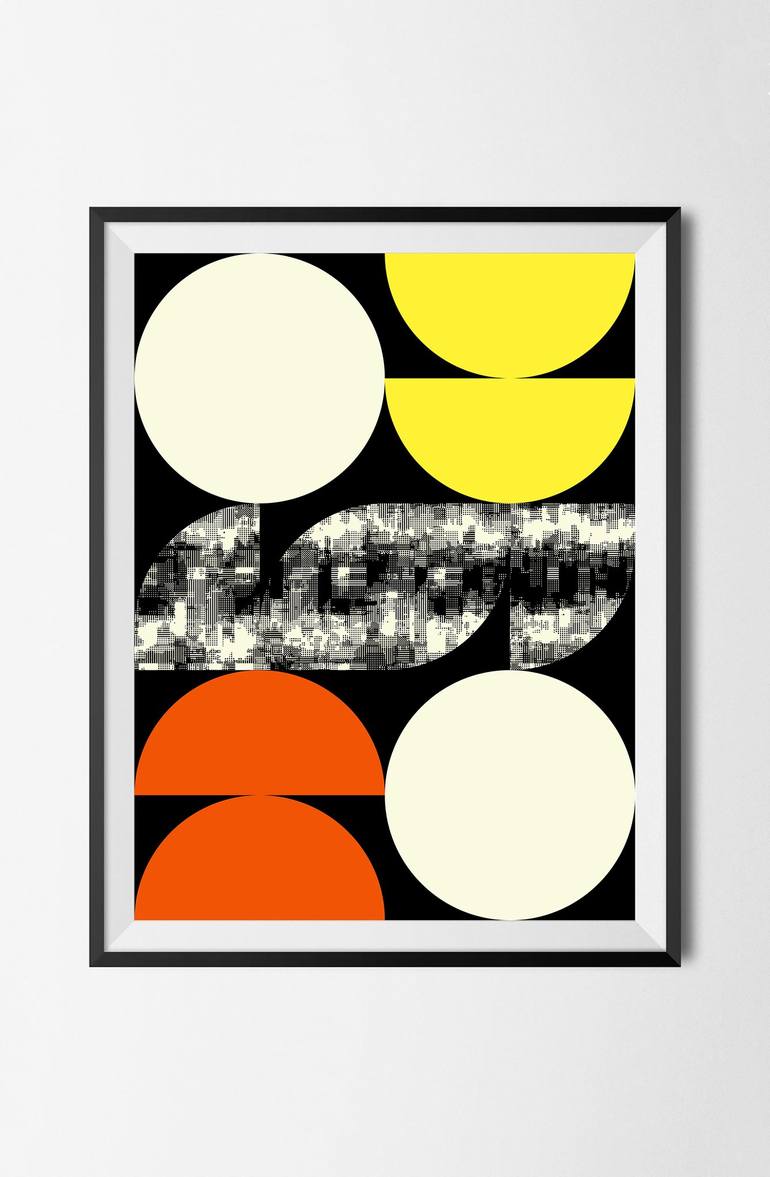 Original Modern Abstract Digital by Peter Strnad