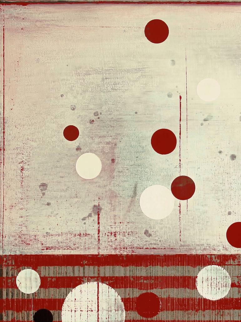 Original Modernism Abstract Painting by Peter Strnad