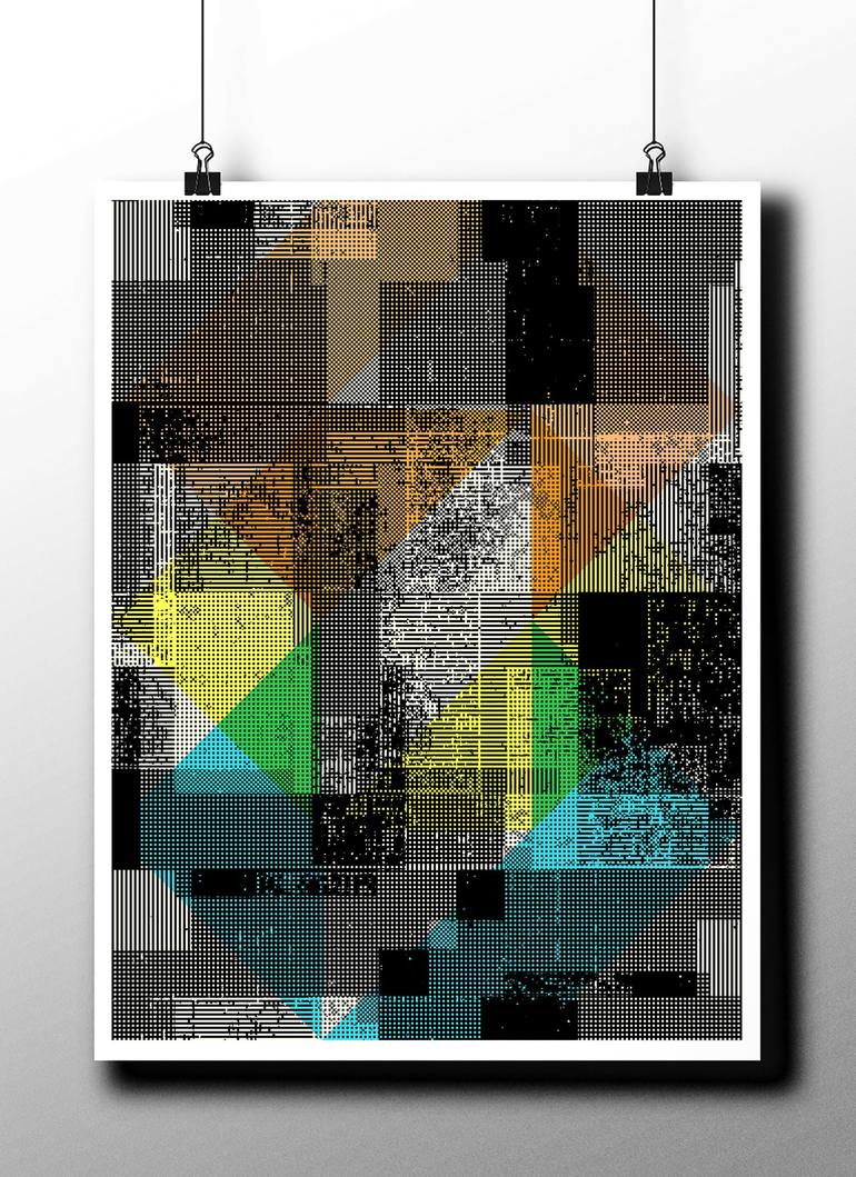 Original Conceptual Abstract Digital by Peter Strnad