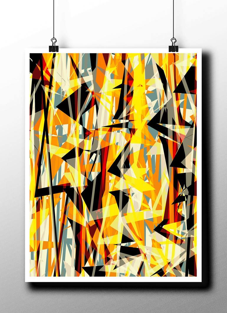 Original Conceptual Abstract Digital by Peter Strnad