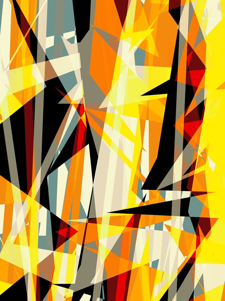 Original Conceptual Abstract Digital by Peter Strnad