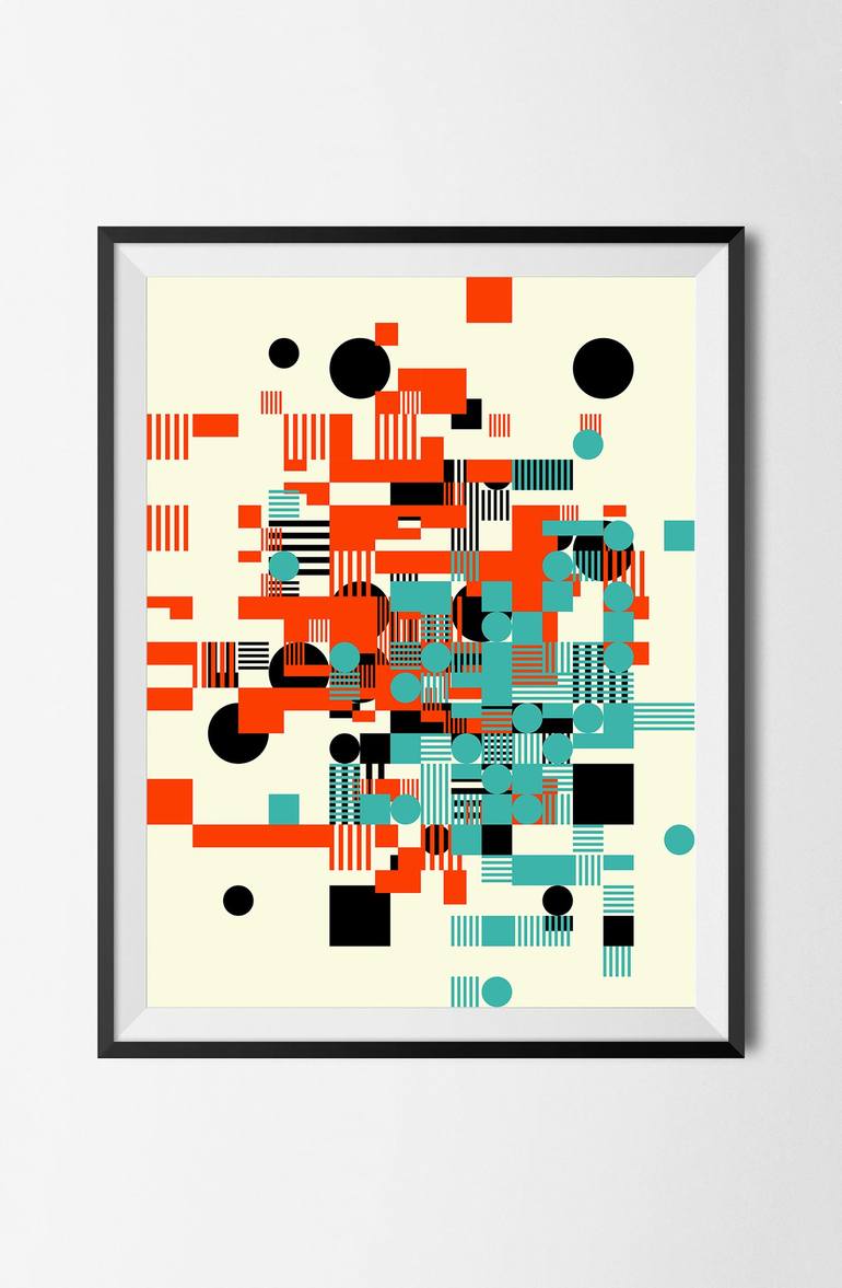 Original Conceptual Abstract Digital by Peter Strnad