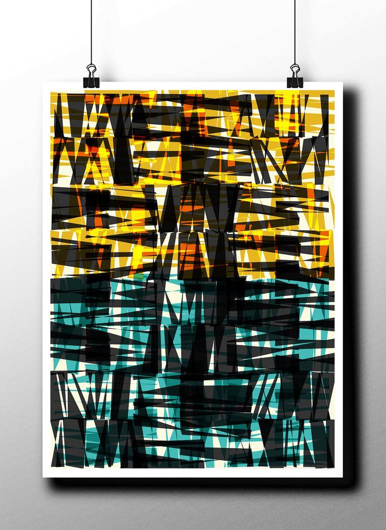 Original Conceptual Abstract Digital by Peter Strnad