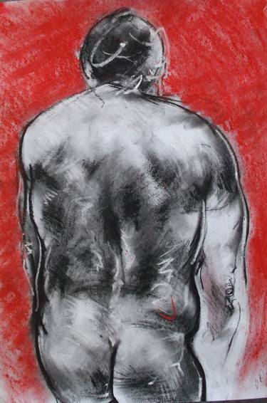 Print of Nude Drawings by greg hoey