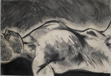 Print of Expressionism Nude Drawings by greg hoey
