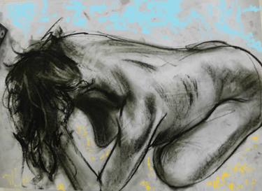 Print of Expressionism Nude Drawings by greg hoey