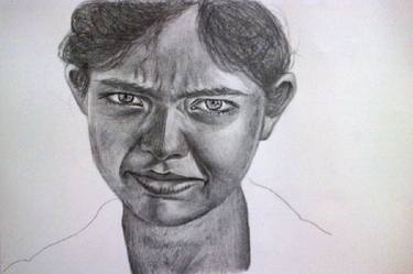 Print of Portraiture Portrait Drawings by Ioulia Gewrgakopoulou