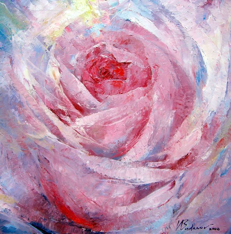 Space Rose Painting By Budanov Valery Saatchi Art