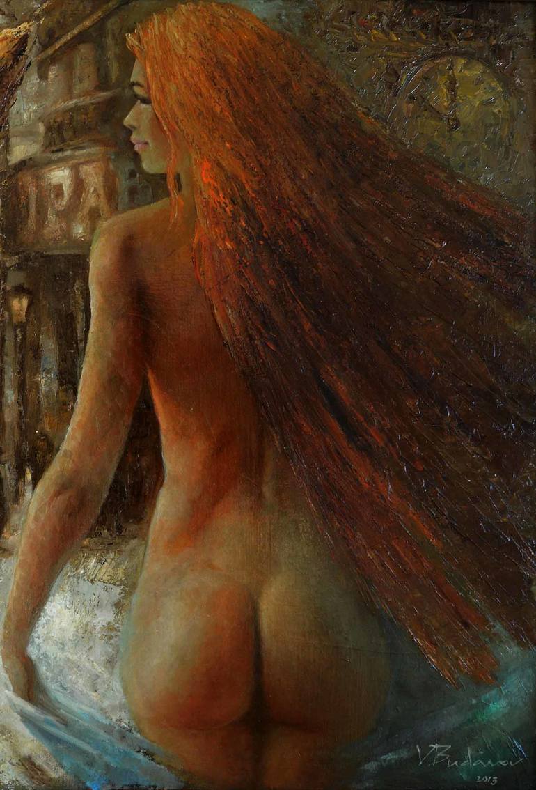 Original Nude Painting by Budanov Valery