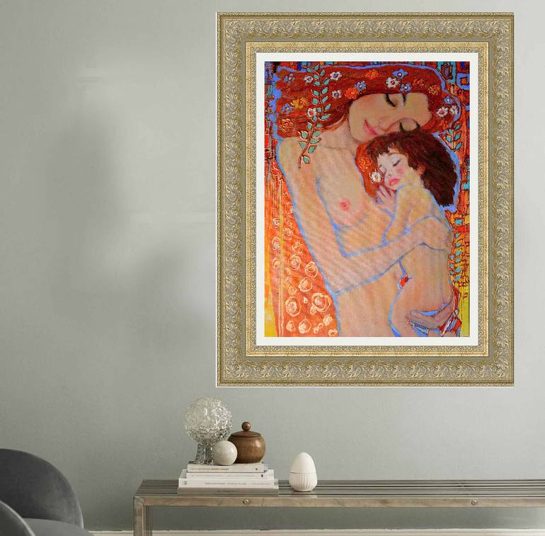 Original Love Painting by Budanov Valery