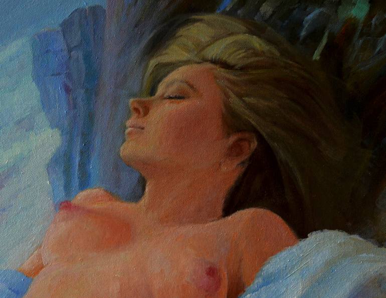 Original Erotic Painting by Budanov Valery