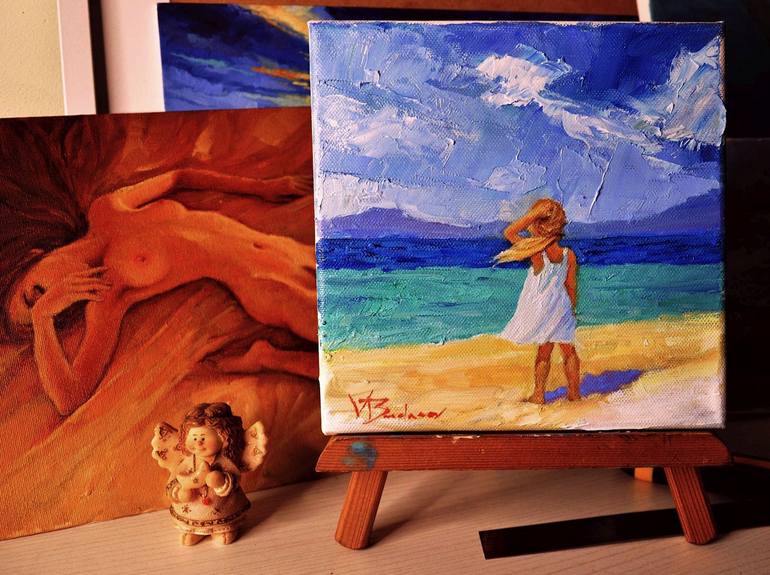 Original Seascape Painting by Budanov Valery