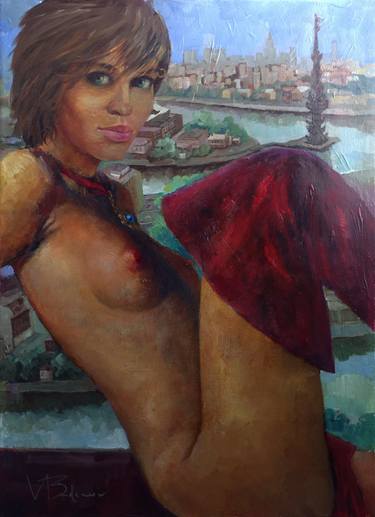 Original Nude Painting by Budanov Valery