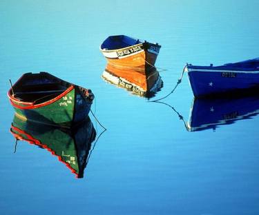 Print of Photorealism Ship Paintings by David Wendel