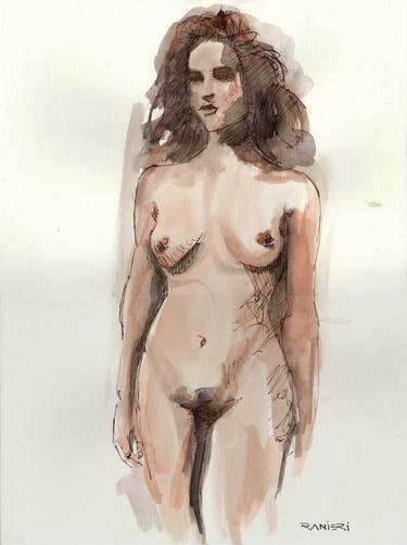 Original Figurative Women Drawings by Ranieri Araujo
