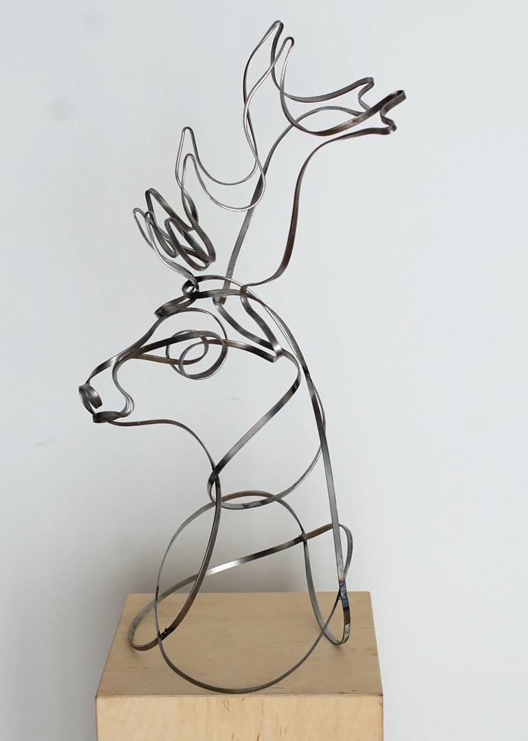 Original Figurative Animal Sculpture by Thomas Otto