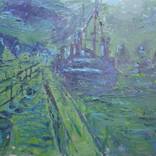 Boat near the Thames Barrier by nick ashton