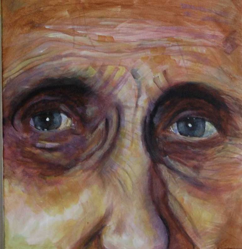 5th dementia Painting by Jeff Bowering |